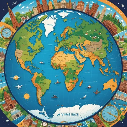 Сколько часовых поясов в мире: удивительное путешествие по времени