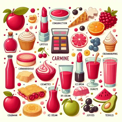 Кармин: В каких продуктах содержится и как он влияет на наше здоровье