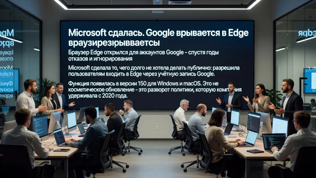 Microsoft сдалась. Google врывается в Edge