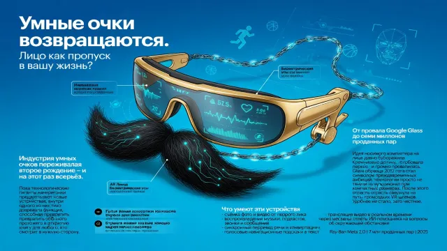 Умные очки возвращаются. Лицо как пропуск в вашу жизнь?